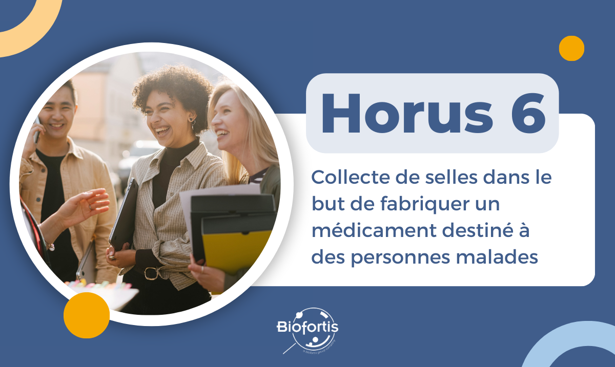 Horus 5 collecte de selles nantes
